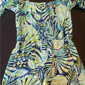 Girls jumpsuit (pull-on) size 12/14. Lilly Pulitzer.